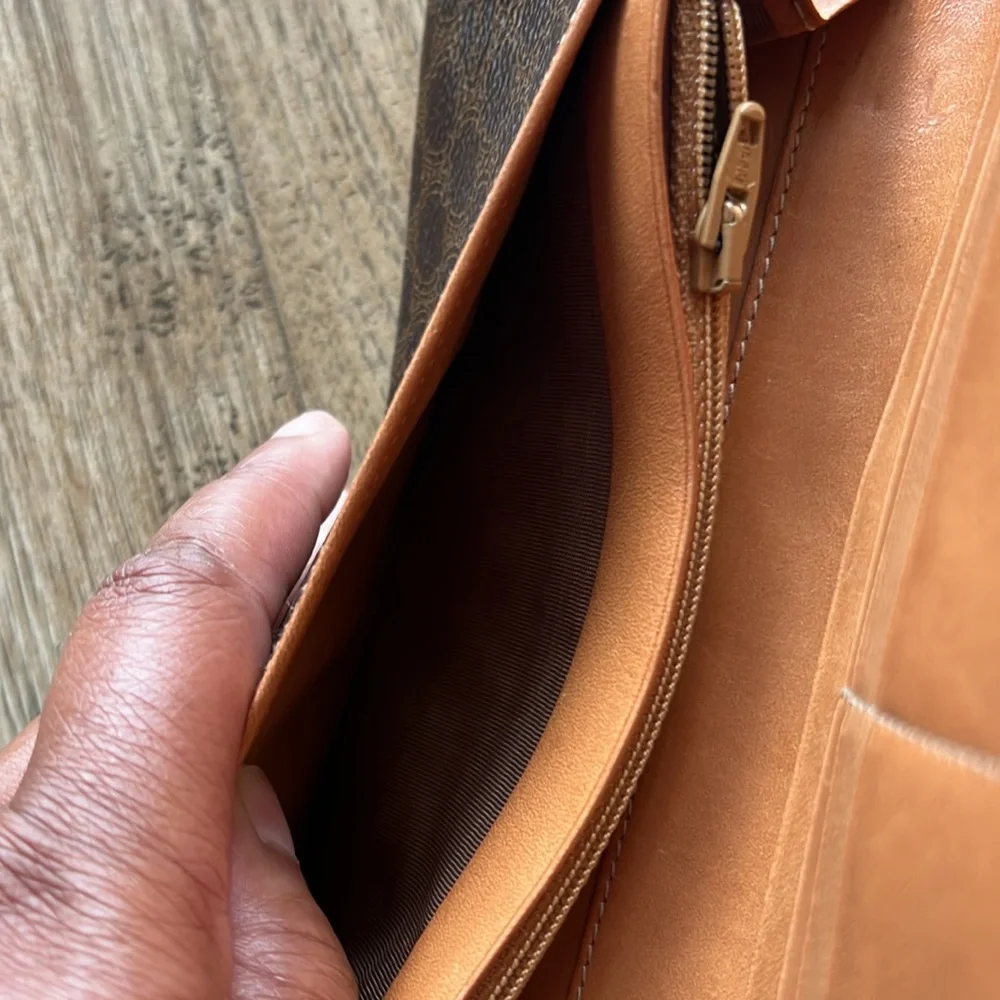 AUTHENTIC Celine EUC Macadam Bifold Wallet - Picture 7 of 12